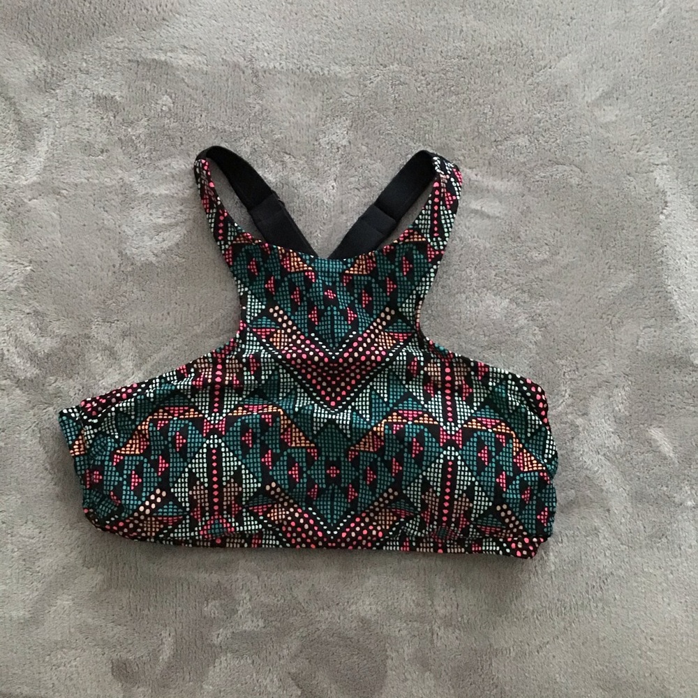 High neck bikini top